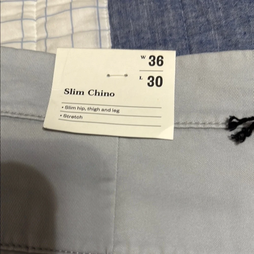 Goodfellow & Co Gray Chinos Versatile Cotton Blend